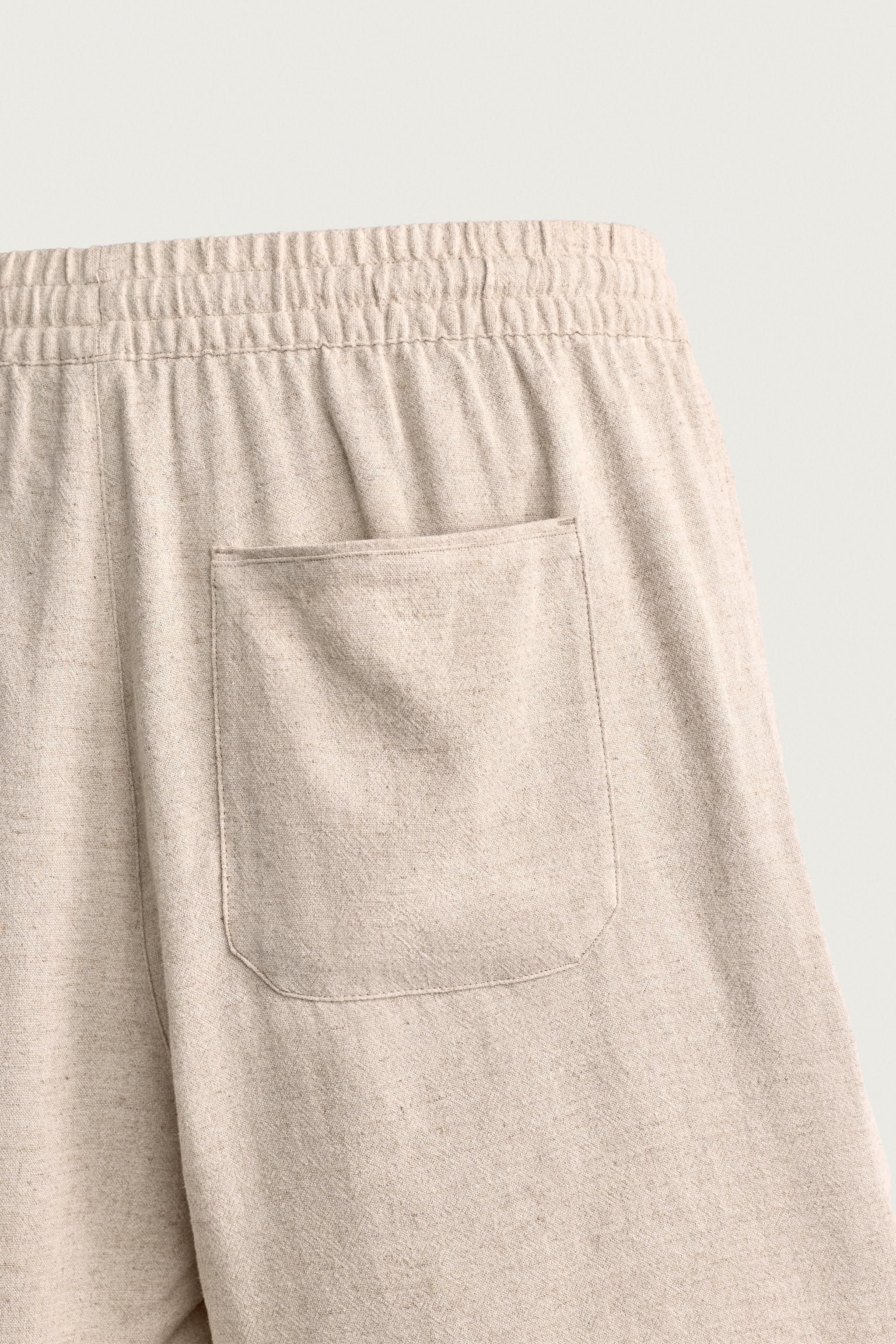 BERMUDA RELAXED FIT VISCOSE - LIN
