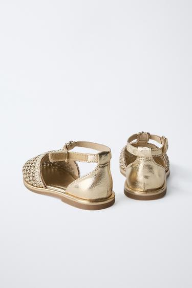 CHAUSSURES TRESSÉES - Or de Zara - Image 5
