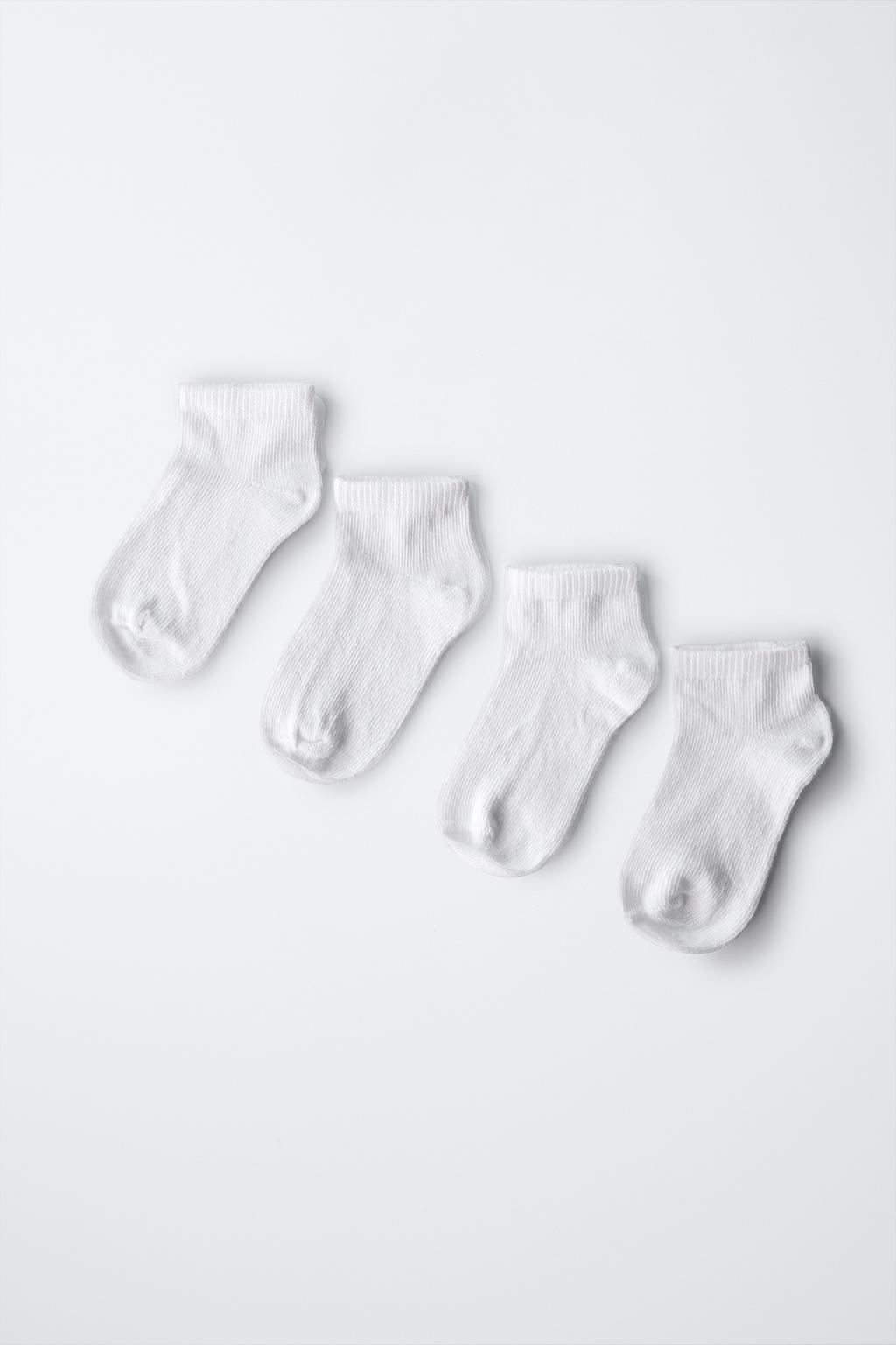 FOUR-PACK OF BASIC SHORT SOCKS