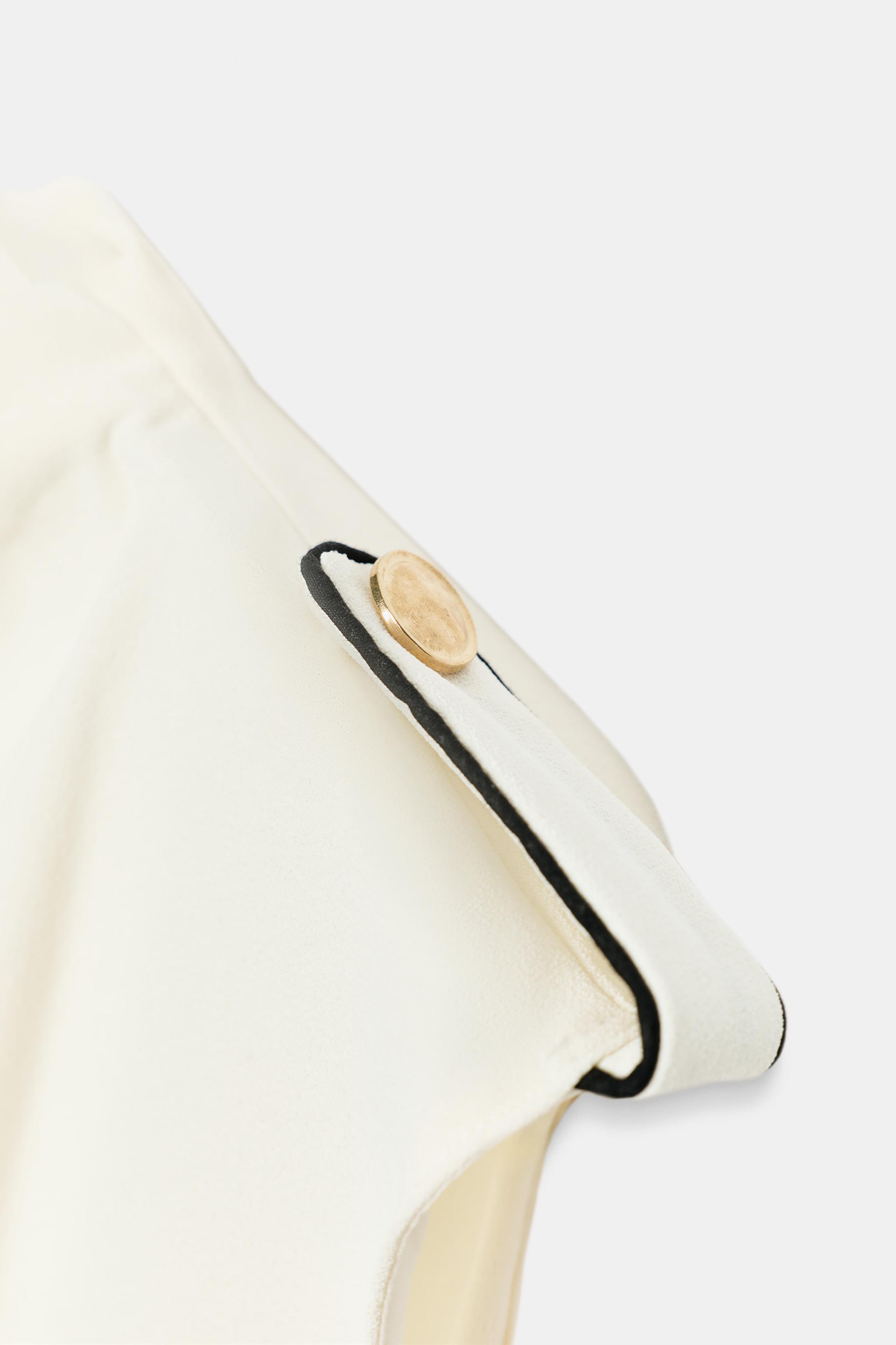 Женские комбинезоны Zara BELTED JUMPSUIT — фото 9