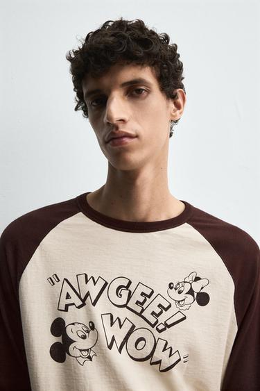 T-SHIRT GRAPHIQUES HARRY LAMBERT FOR ZARA X DISNEY - Marron de Zara - Image 7
