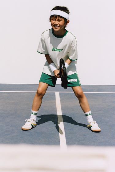 Zara PRINCE ® PLUSH SHORTS - Green