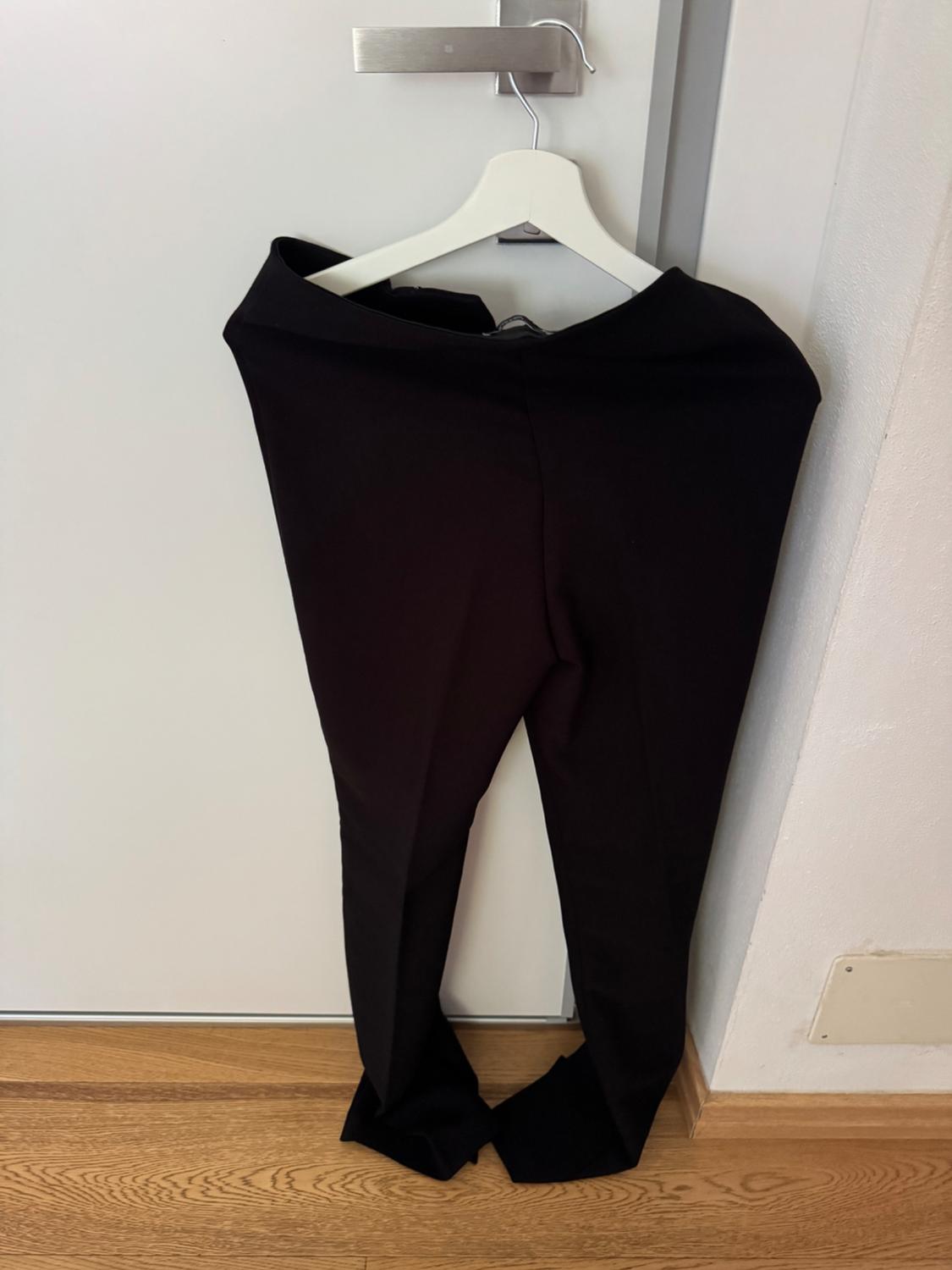 PANTALONI FLARE CLASSICO NERO - Image 2