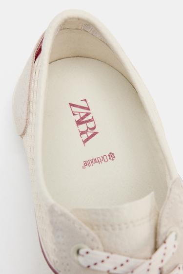 BASKETS EN RÉSILLE BAREFOOT - Blanc écru de Zara - Image 9