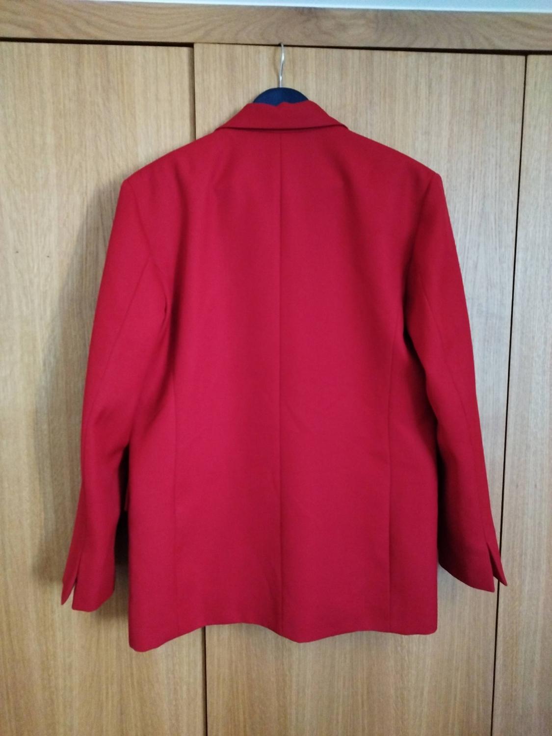 ZW COLLECTION DOUBLE-BREASTED STRAIGHT BLAZER - Image 5