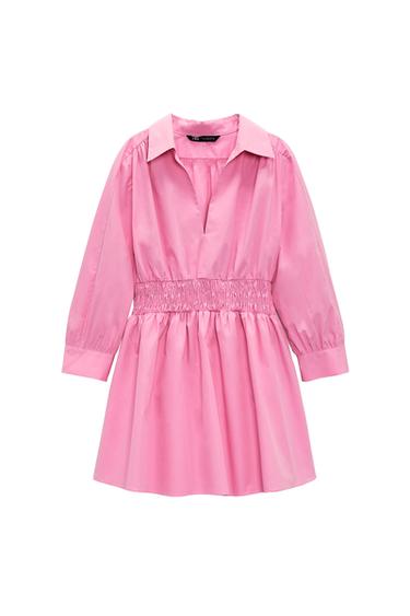 VESTIDO CORTO POPELÍN