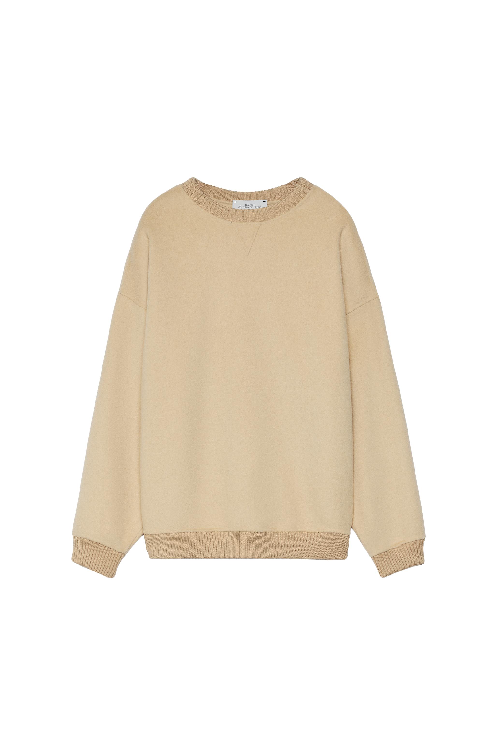 SWEAT CREWNECK MÉLANGE LAINE