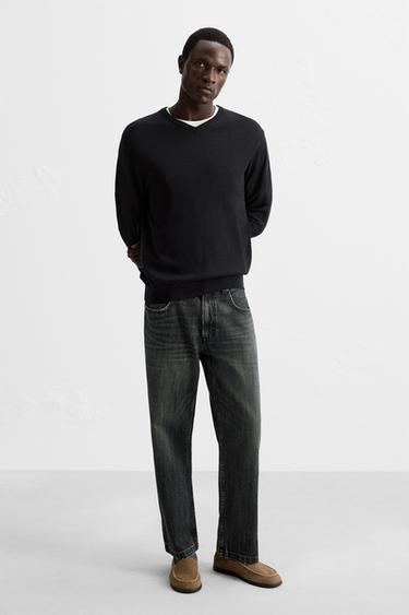 LEATHER LOAFERS - Brown by Zara - Image 0
