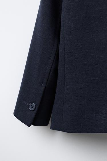 COMFORT SUIT BLAZER - Navy blue by Zara - Image 3