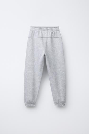 TEXT JOGGERS - Grey marl by Zara - Image 1
