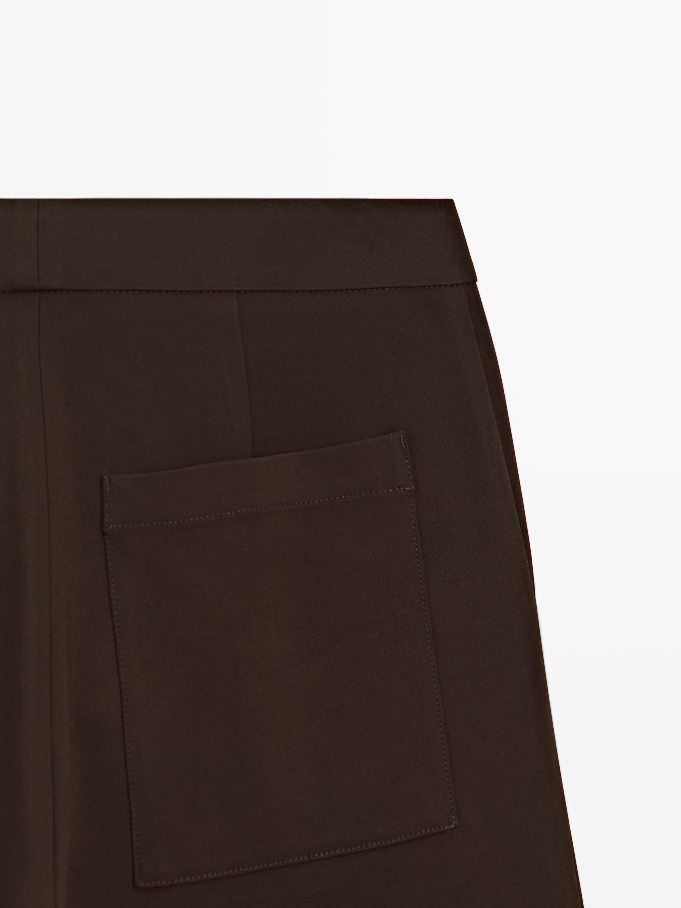 Formal wide-leg trousers