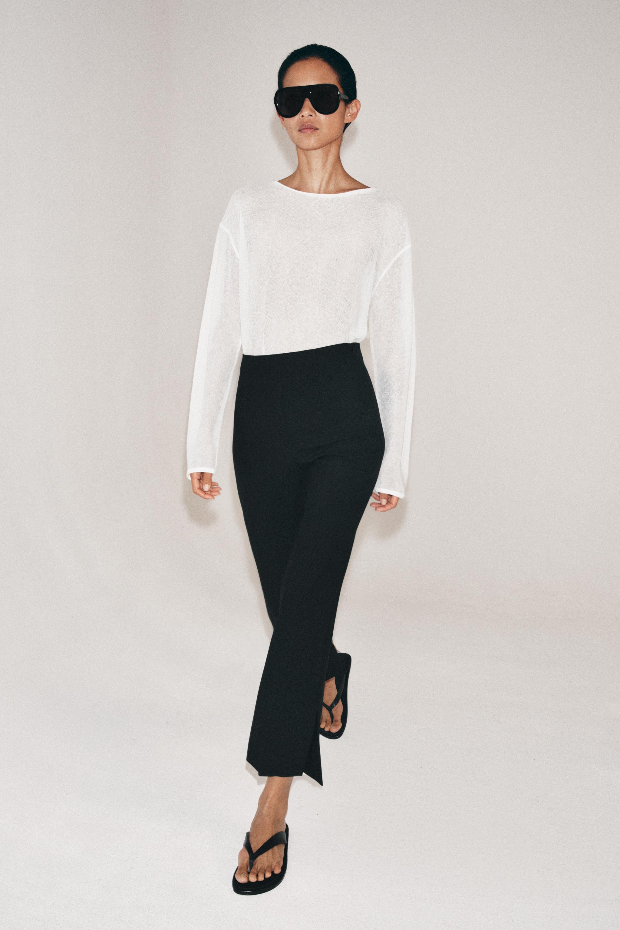 ZW COLLECTION YÜKSEK BEL CROP PANTOLON