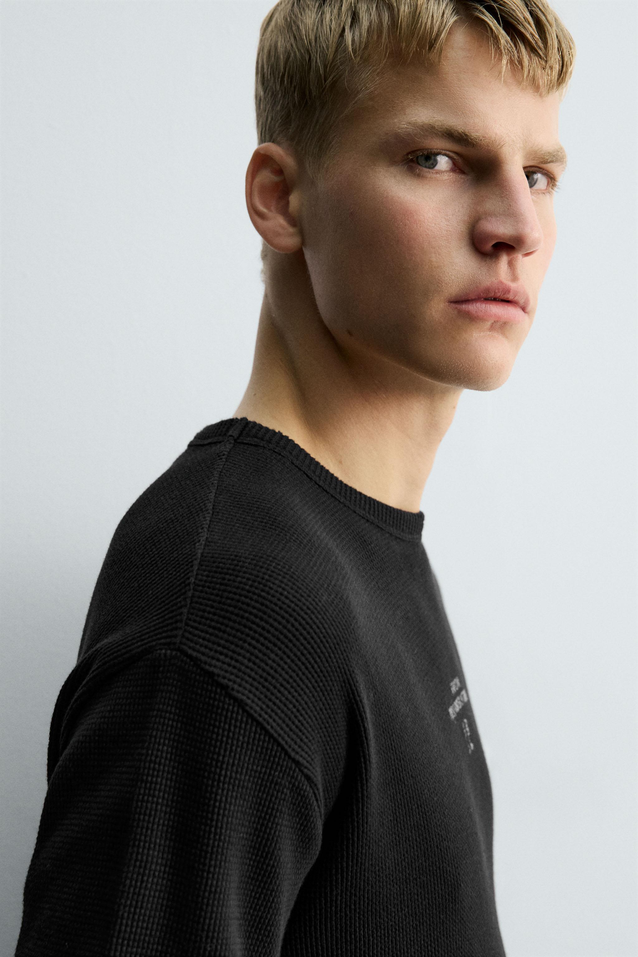 WAFFLE KNIT T-SHIRT X SR_A