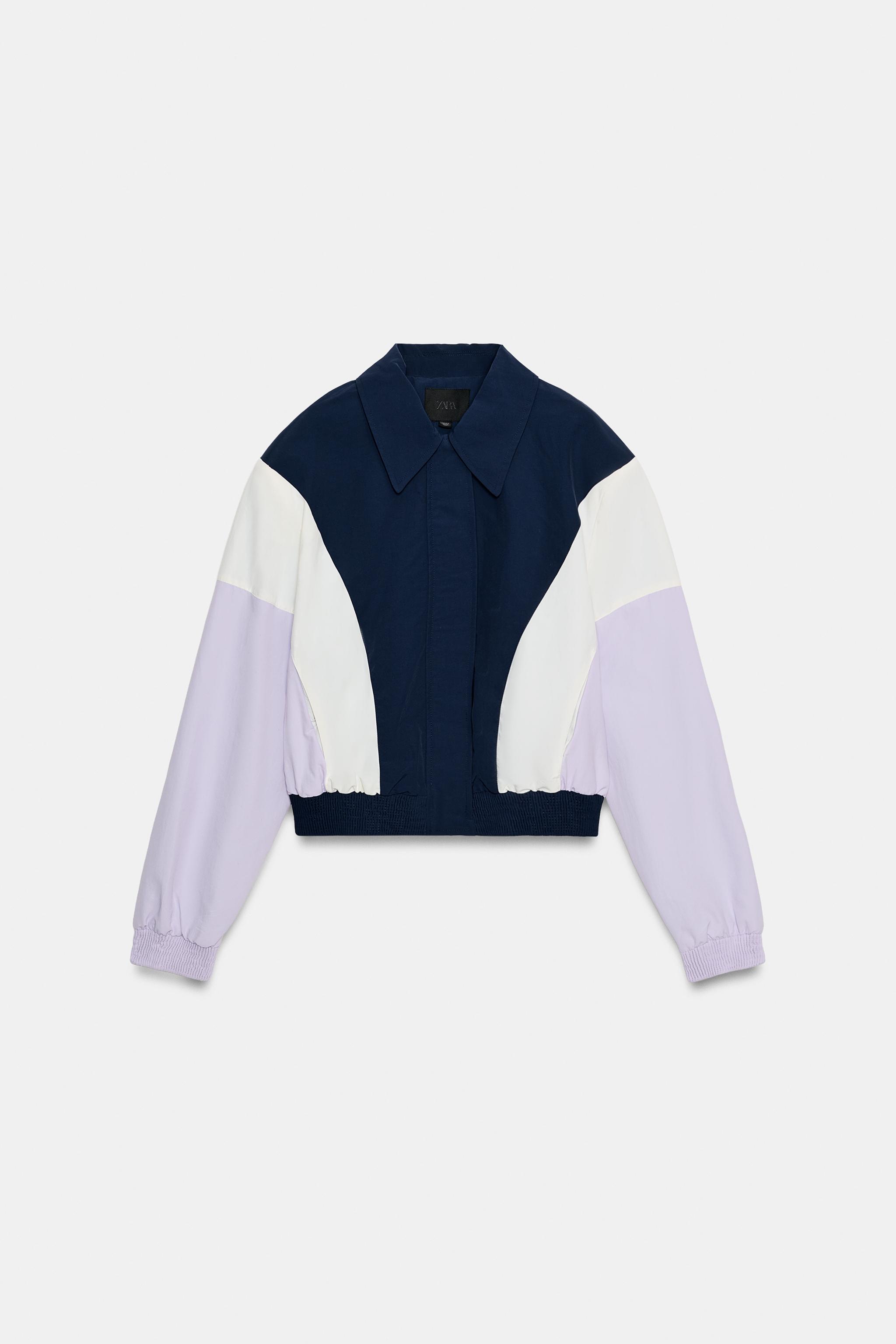 CONTRAST BOMBER JACKET