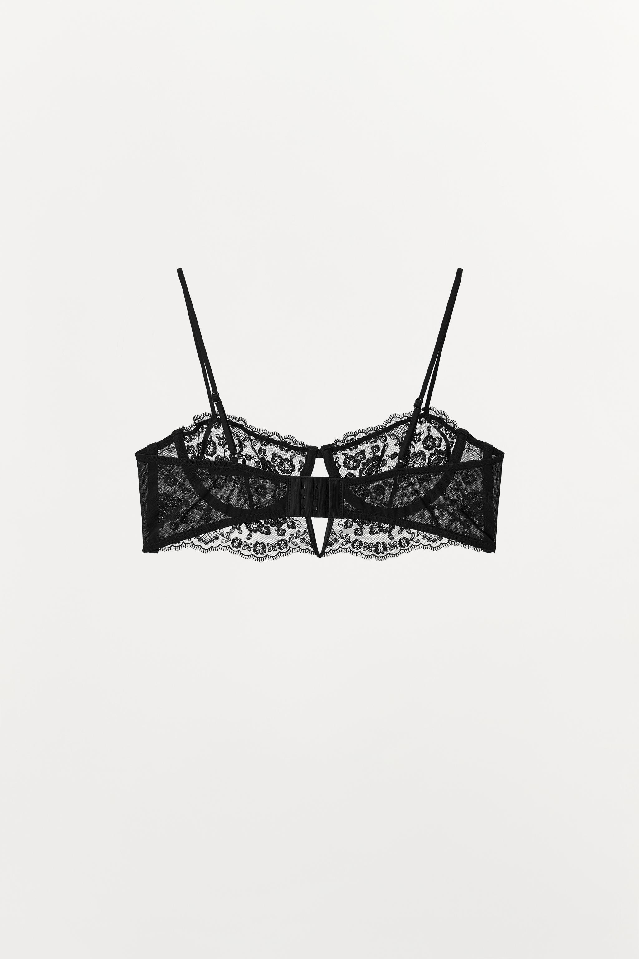 SOUTIEN-GORGE BANDEAU À ARMATURES EN DENTELLE