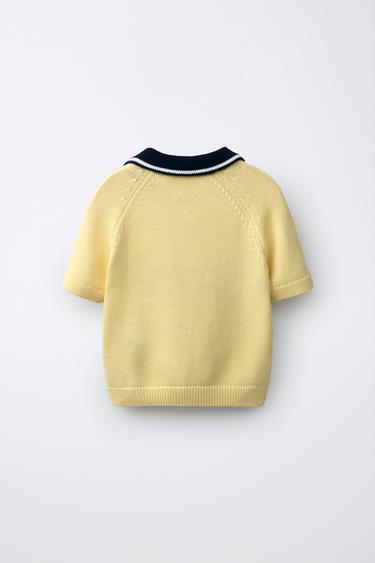 PENN © KNIT POLO SHIRT - Lemon by Zara - Image 1
