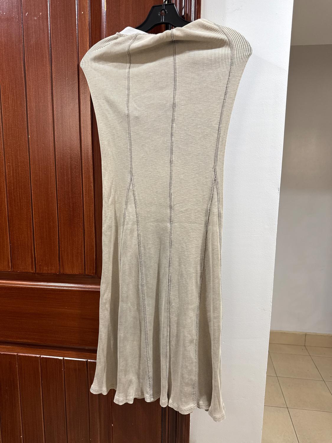 WASHED RIB SKIRT - Image 3