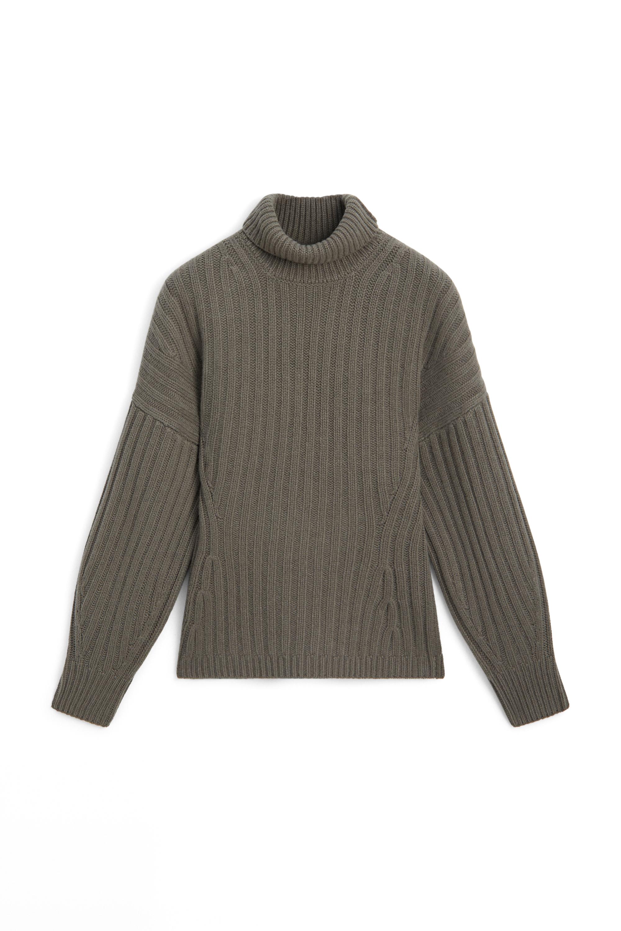 Pull en maille côtelée laine et cachemire - LIMITED EDITION