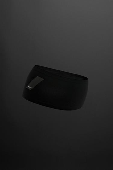 ELASTIC SPORTS HEADBAND - Black by Zara
