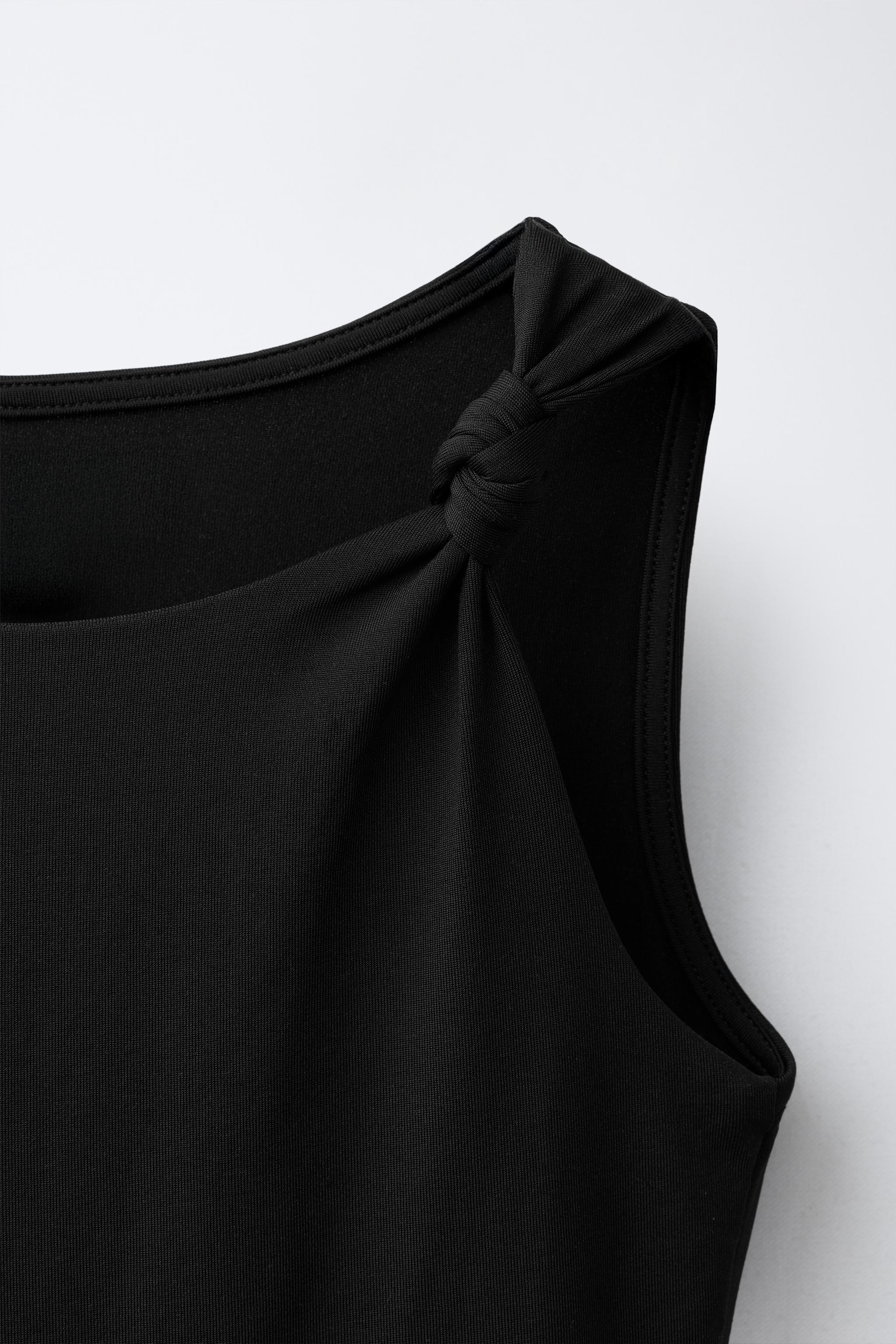 KNOTTED POLYAMIDE BODYSUIT