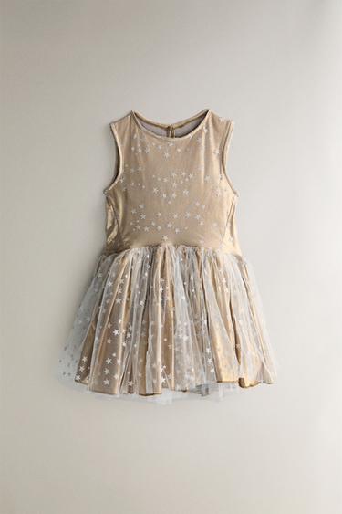 KINDERKOSTÜM KLEID ROCKSTAR - Silber von Zara - Bild 0