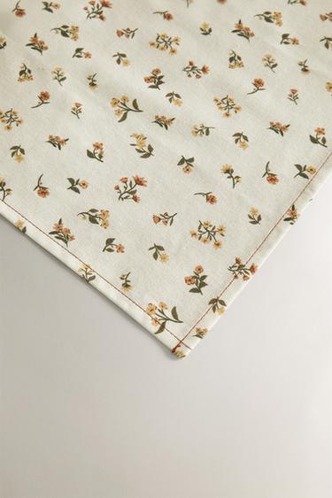 SERVIETTES DE TABLE FLEURS SAUVAGES (LOT DE 2) - Verdâtre de Zara - Image 2
