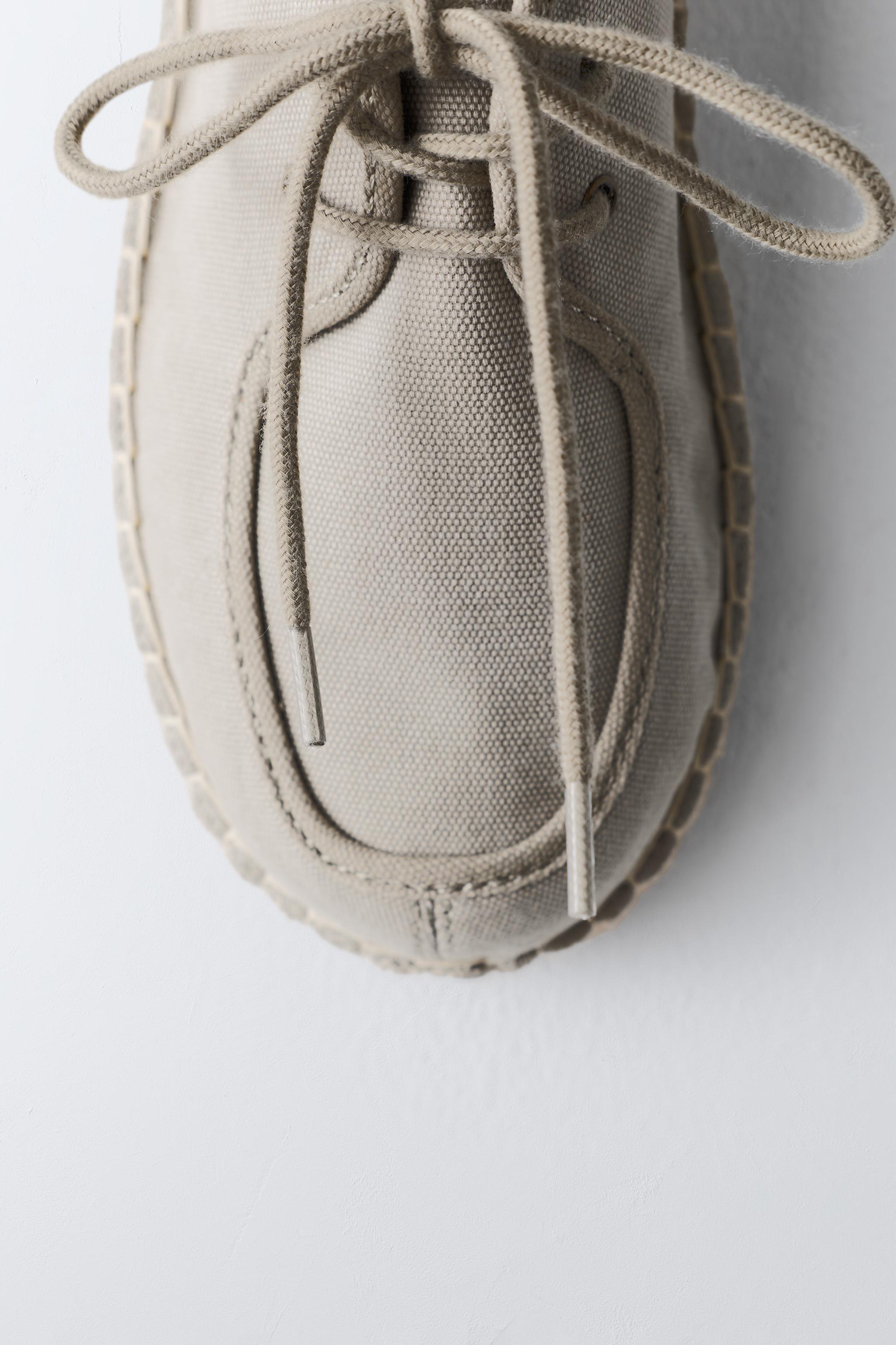 LIMITED EDITION LACE-UP ESPADRILLES