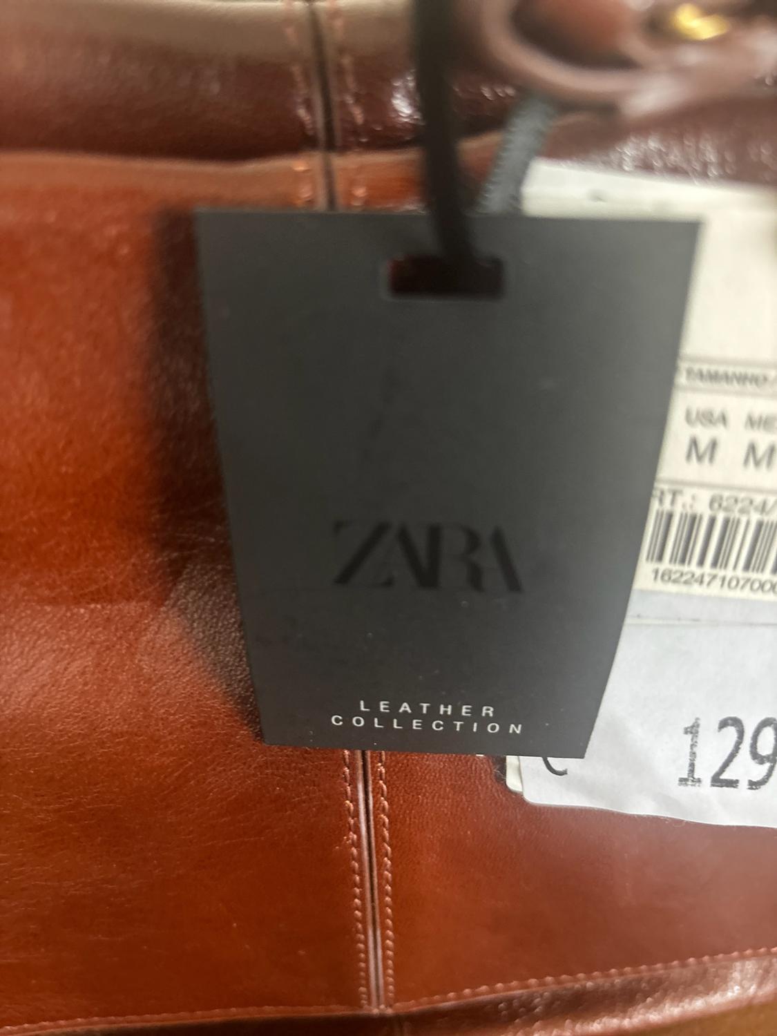 MINI SHOPPER ΔΕΡΜΑΤΙΝΗ ΔΙΠΛΗ ΤΣΕΠΗ - Image 2