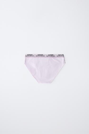 AGES 6-14 / THREE-PACK OF KPOP DEMON HUNTERS™ NETFLIX © BRIEFS - Multicoloured by Zara - Image 3