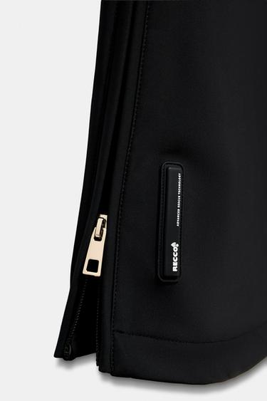 WATER-RESISTANT WINDPROOF RECCO® TECHNOLOGY SKI COLLECTION DUNGAREES - Black by Zara - Image 11