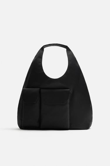 SAC SHOPPER MULTIPOCHES - Noir de Zara