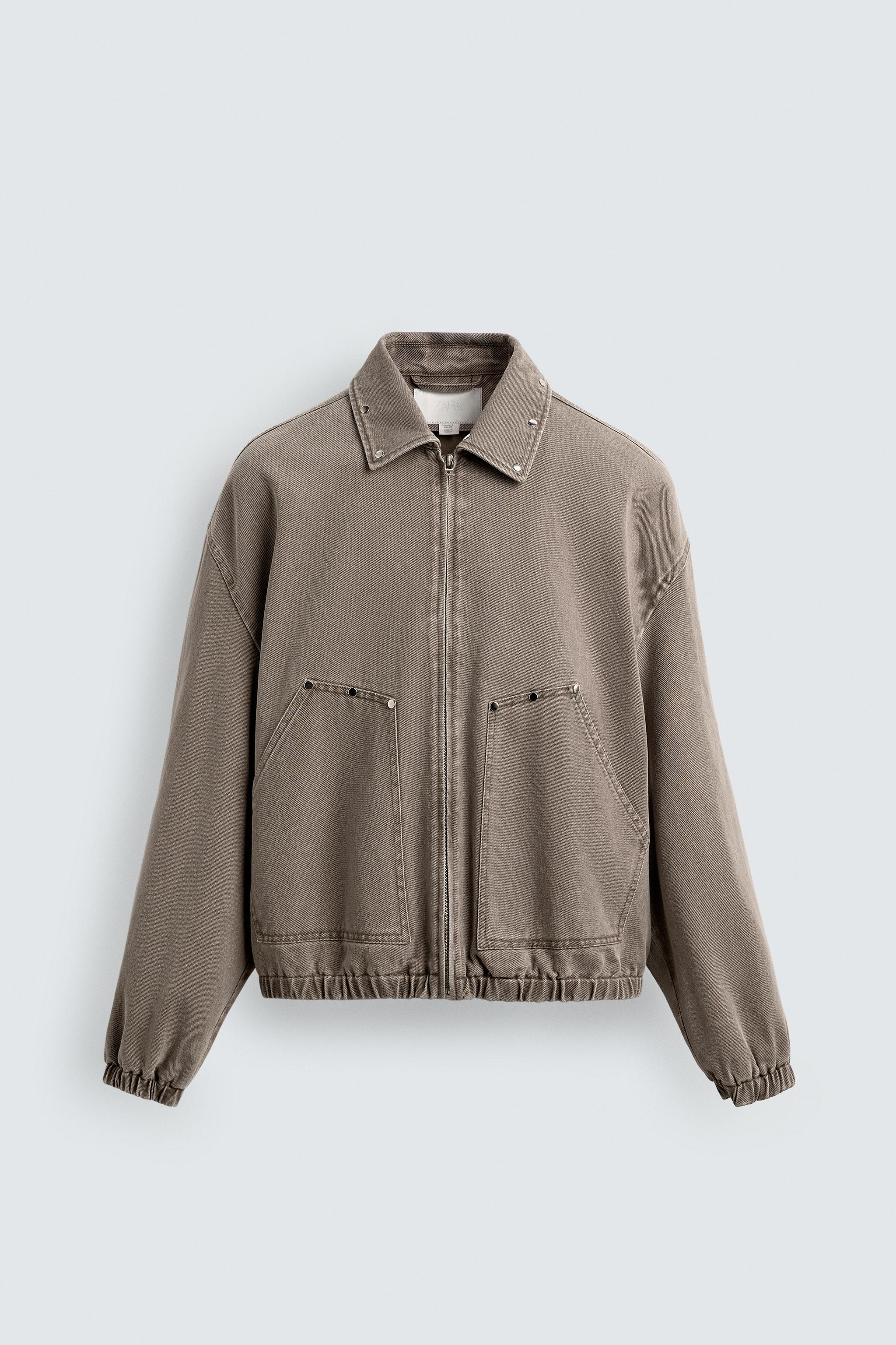 BLOUSON COUPE DÉCONTRACTÉE À CLOUS