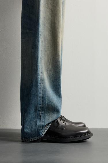 LEATHER DRESS SHOES - Black by Zara - Image 0