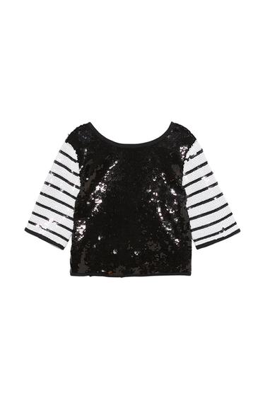 LIMITED EDITION SEQUINNED TOP
