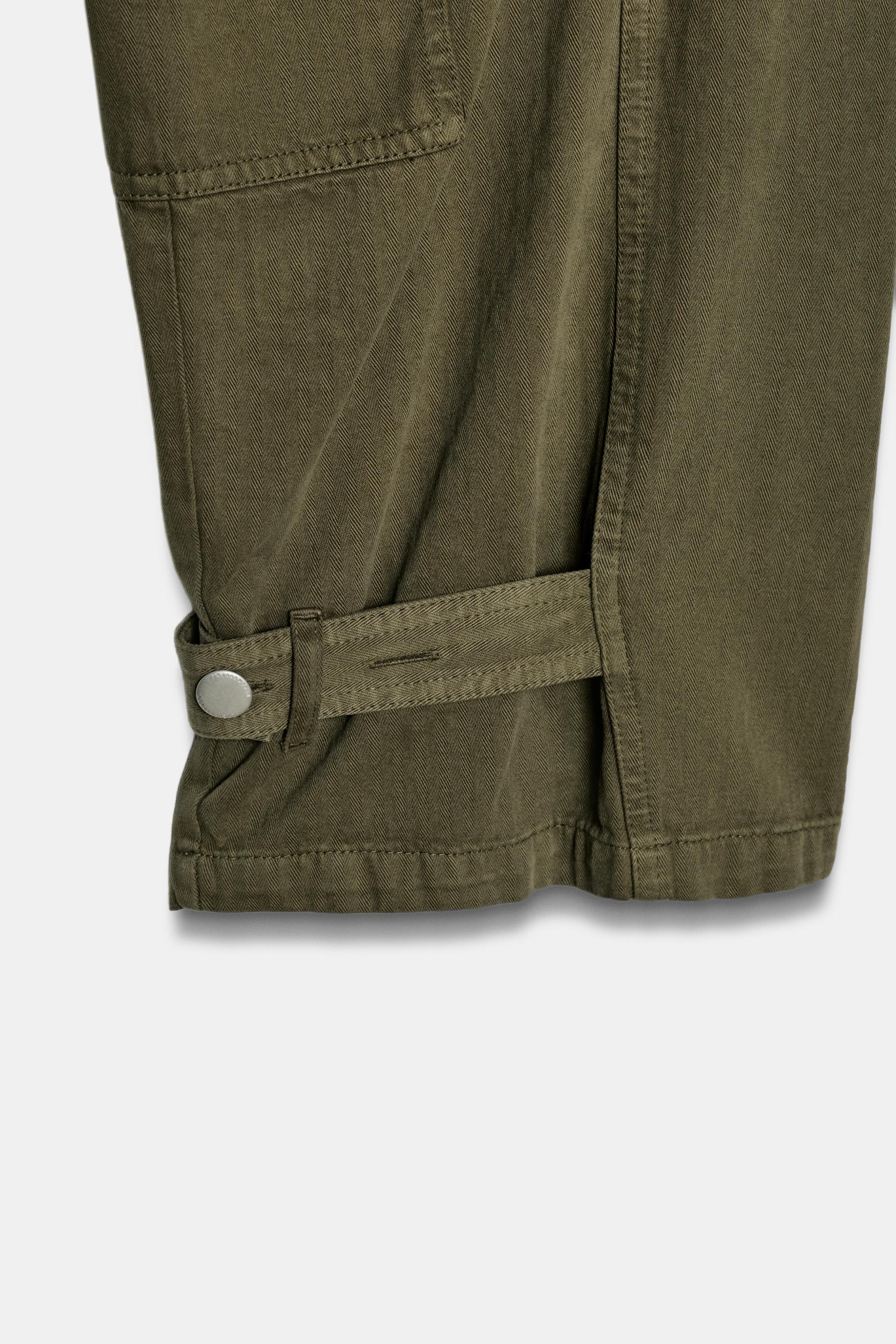 ZW COLLECTION BARREL CARGO PANTS