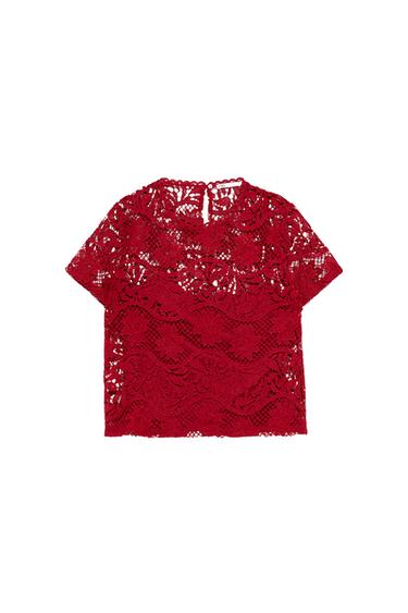 GUIPURE STYLE T-SHIRT