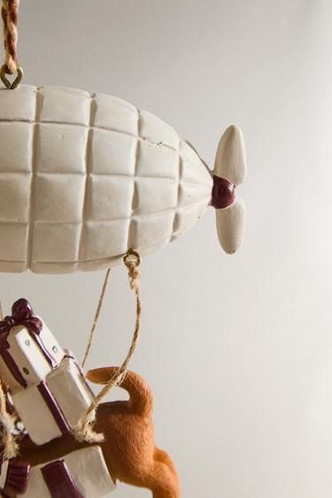 DOG BALLOON CHRISTMAS TREE DECORATION - Brown by Zara - Image 3