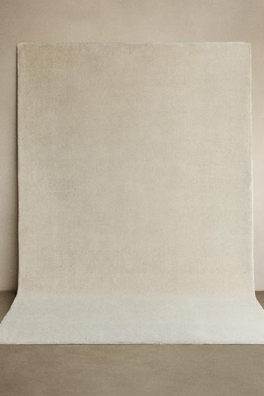 TAPIS LAINE UNI - Beige clair de Zara - Image 7