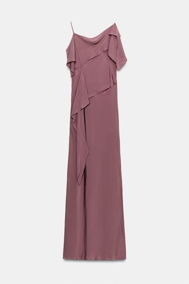 ZW COLLECTION MIDI DRESS - Mauve by Zara - Image 7