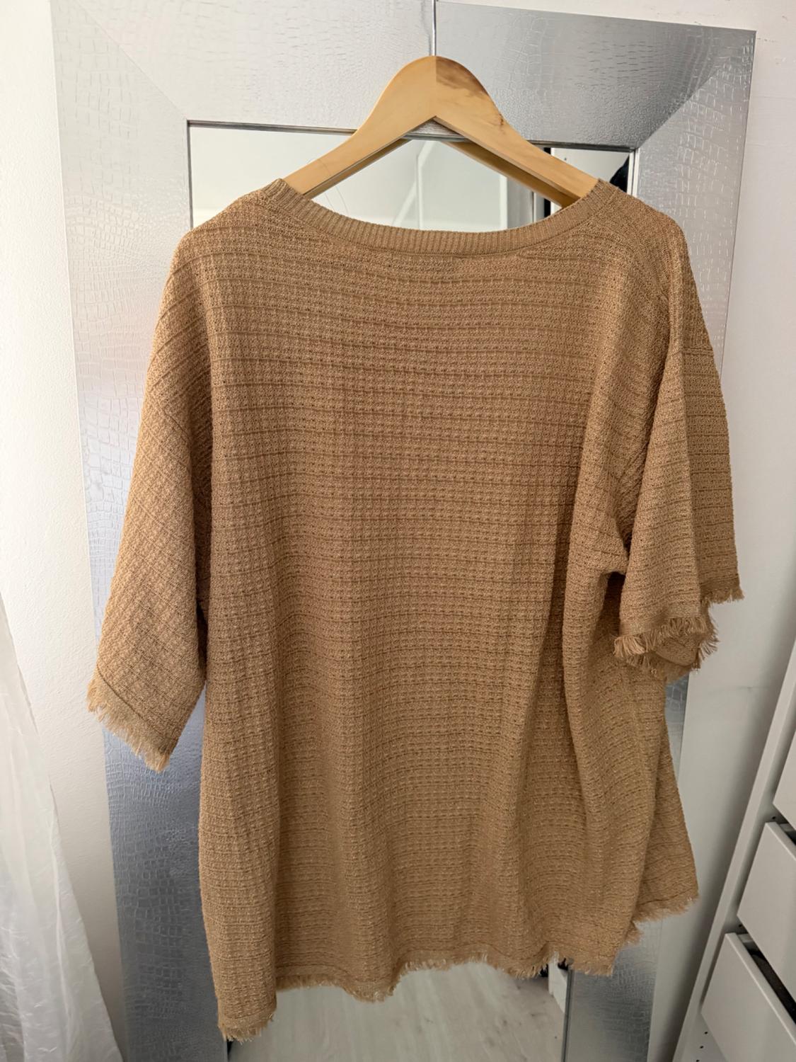 FRINGED KNIT SWEATER - Image 2