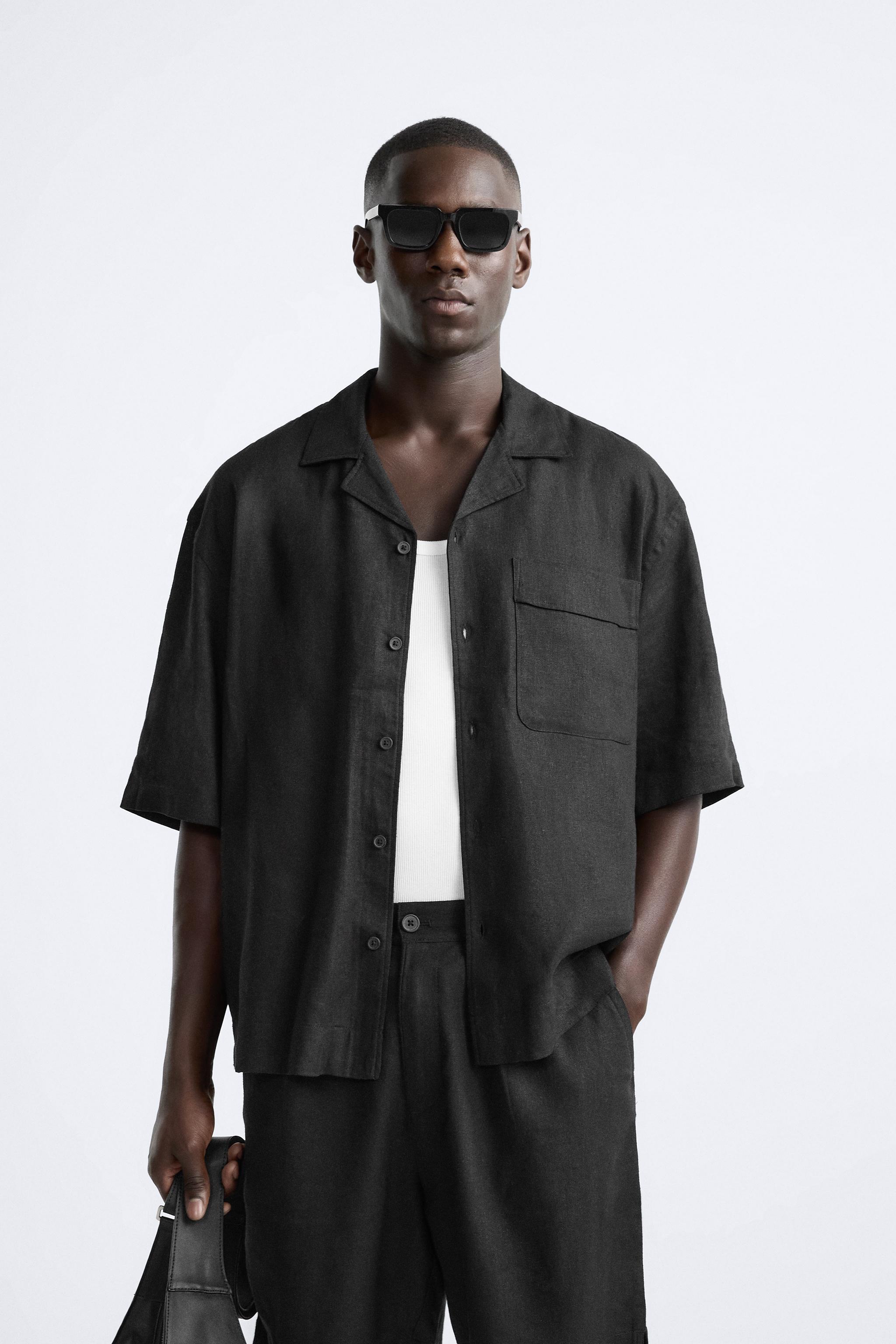 Zara short sleeve shirts hotsell