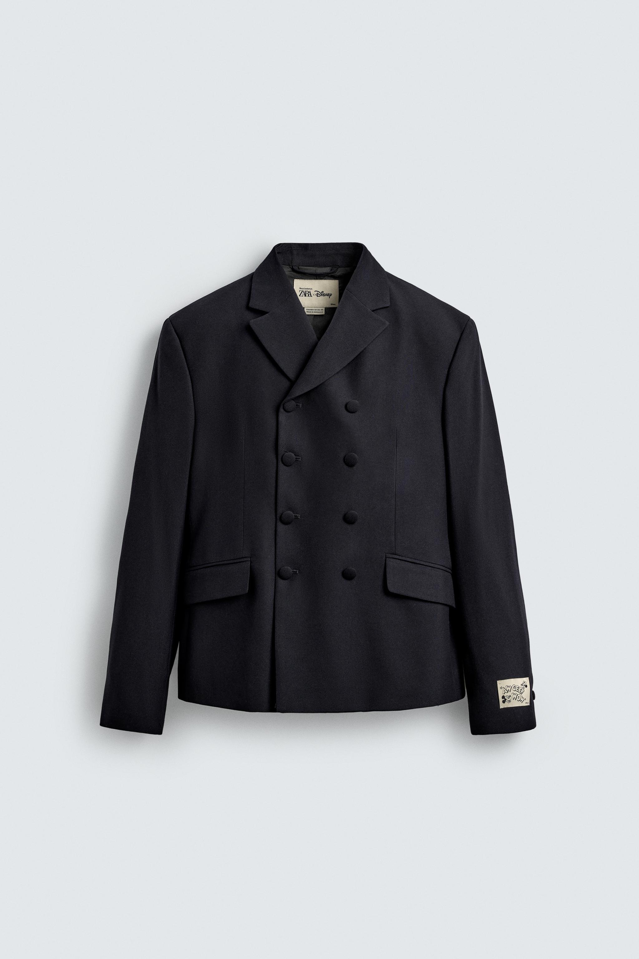 ZARA / トグルボタン コート X HARRY LAMBERT DOUBLE-BREASTED BLAZER HARRY LAMBERT FOR ZARA X DISNEY