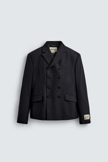 ÁO BLAZER VẠT CHÉO BỘ HARRY LAMBERT FOR ZARA X DISNEY - Màu xanh nước biển từ Zara