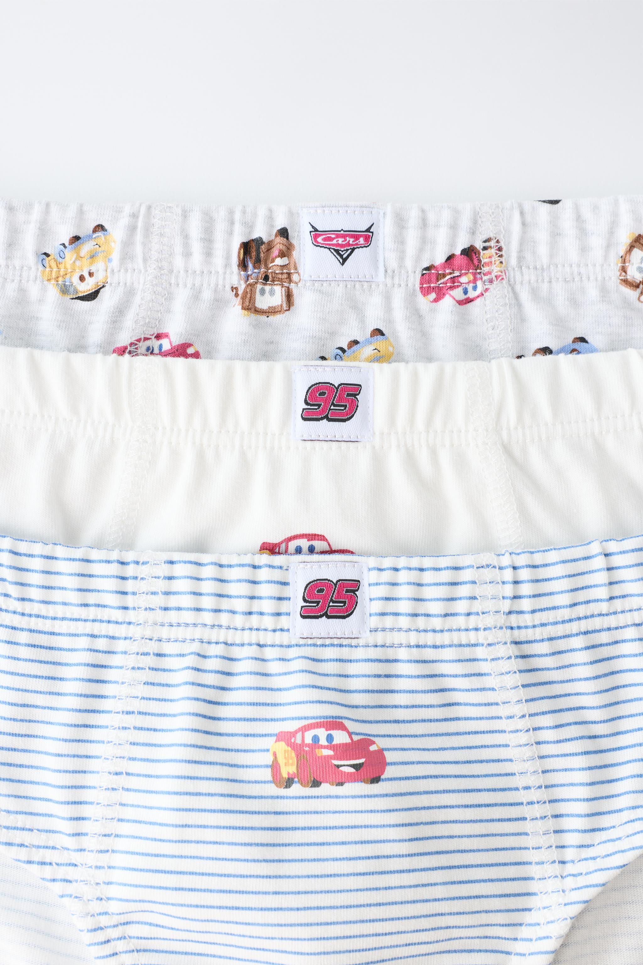 1 1/2-6 YEARS/ THREE-PACK CARS © DISNEY BRIEFS