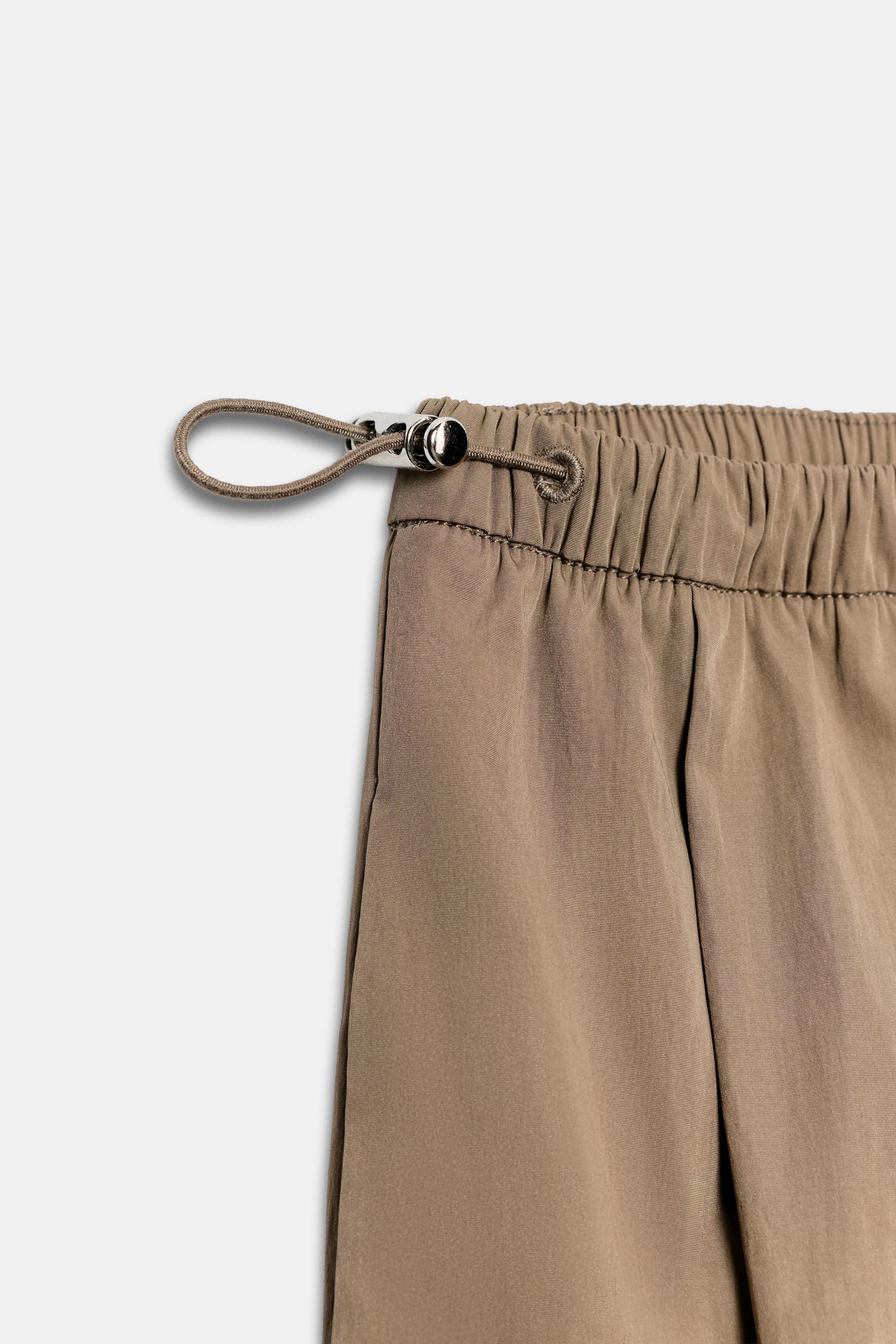 ZW COLLECTION NYLON MIDI SKIRT