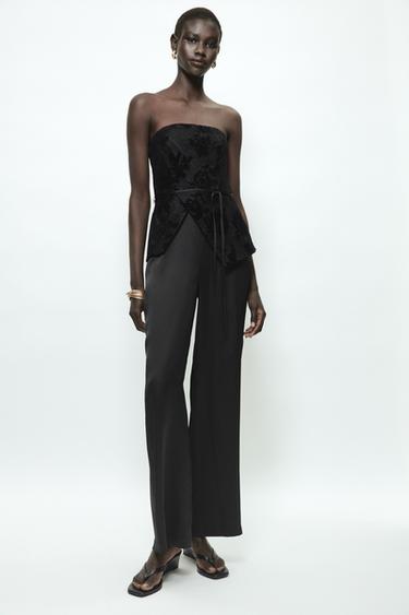COMBINED JUMPSUIT - Black by Zara