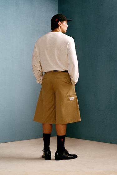 Willy Chavarria x Zara 울 혼방 경량 스웨터 - Zara 크림