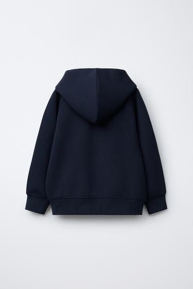 SPORTY HOODIE - Petrol blue by Zara - Image 1