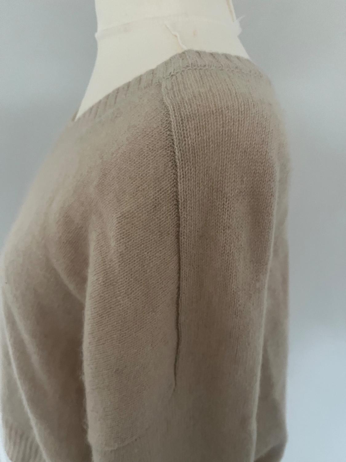 PLAIN CASHMERE SWEATER (95%) - Image 3