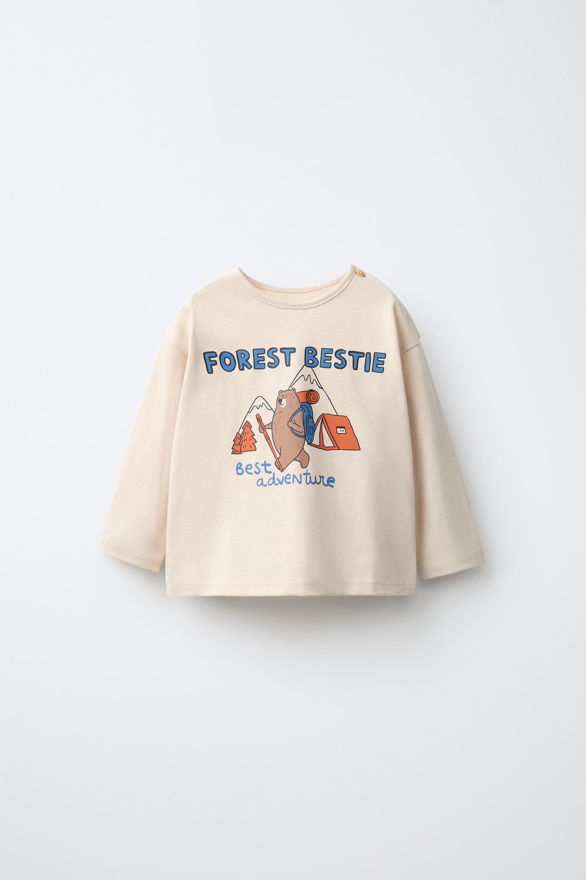 BEAR PRINT T-SHIRT